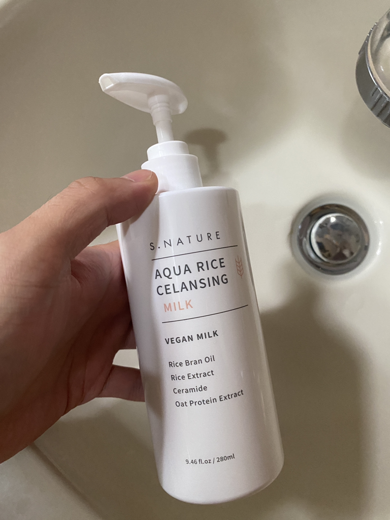 水米洁面乳的真实用户使用照片