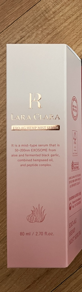 라라클라라 (laraclara) 엑소 에이지 햄프 미스트 세럼 review image