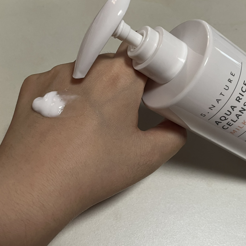 水米洁面乳的真实用户使用照片