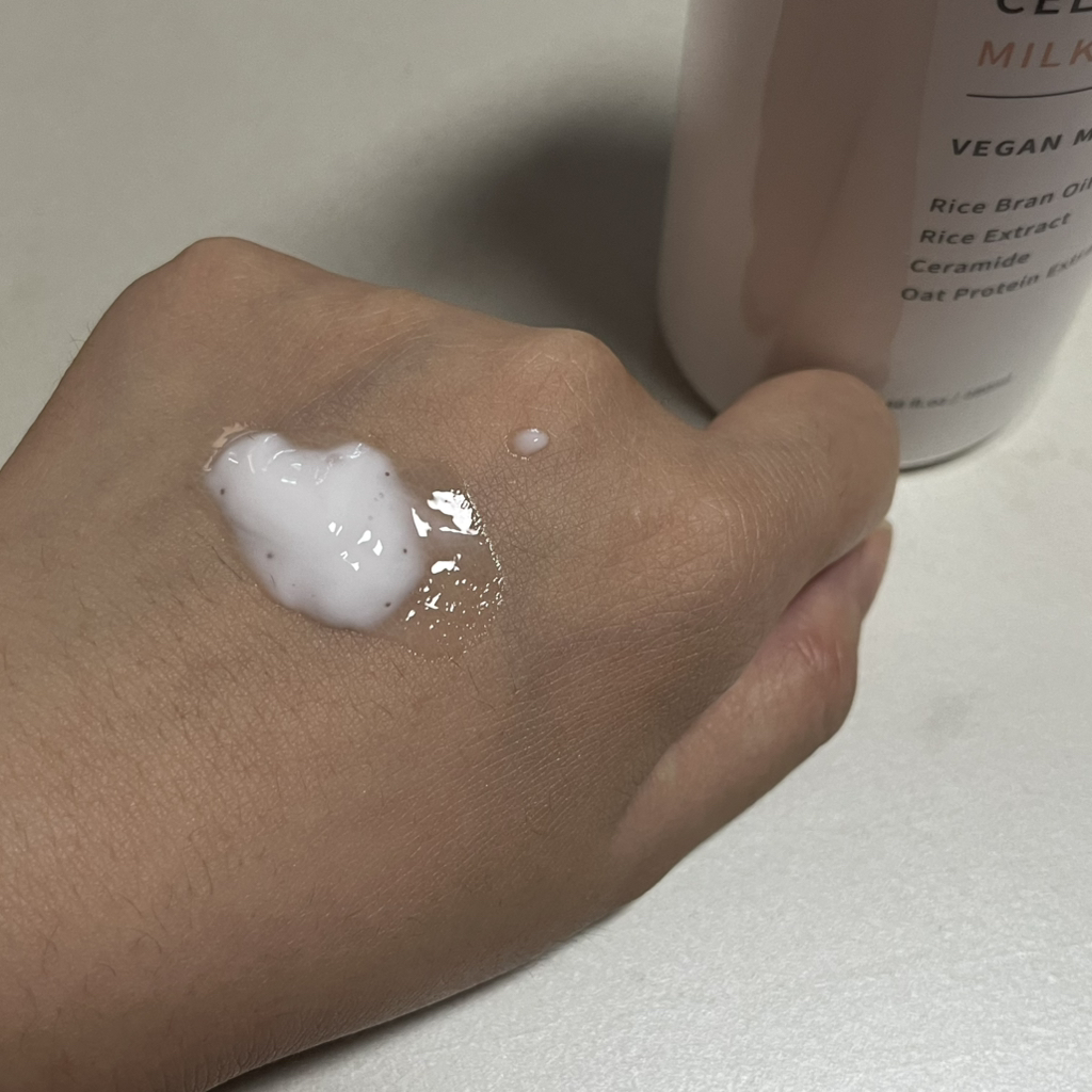水米洁面乳的真实用户使用照片