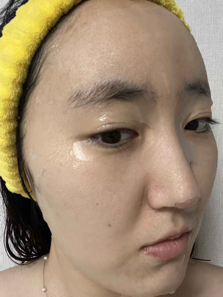 PDRN 玻尿酸胶囊 100 精华素面膜的真实用户使用照片