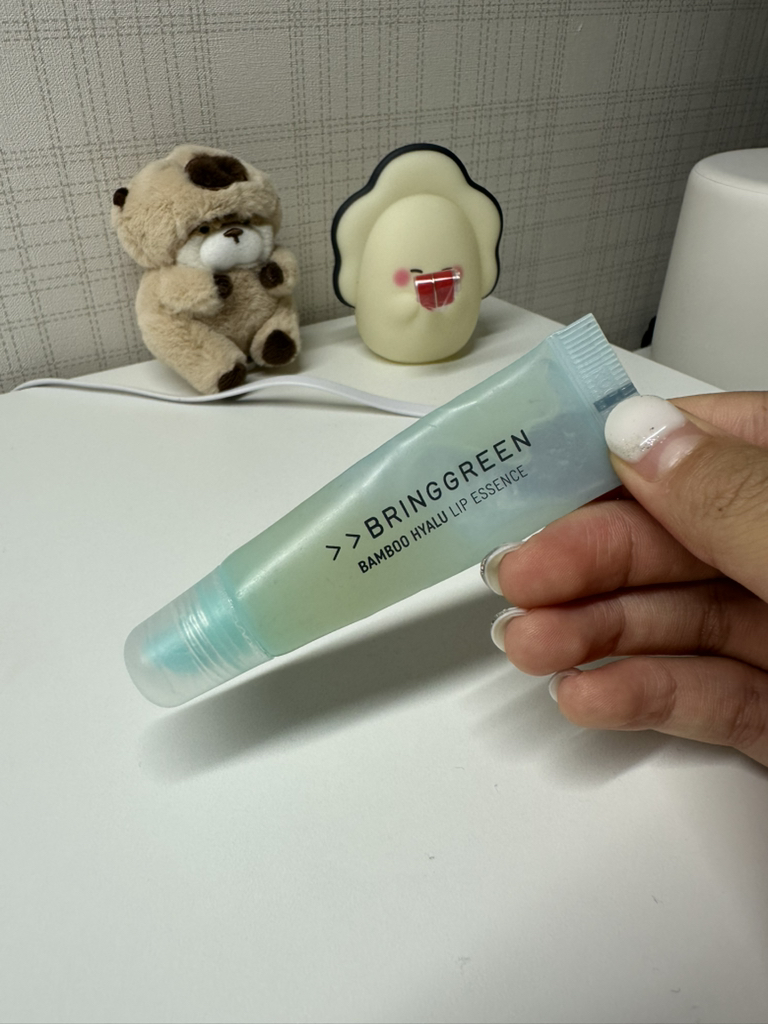 竹子提取物唇膏的真实用户使用照片
