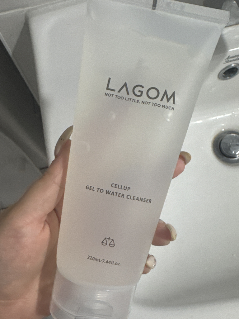 水凝洁面乳的真实用户使用照片