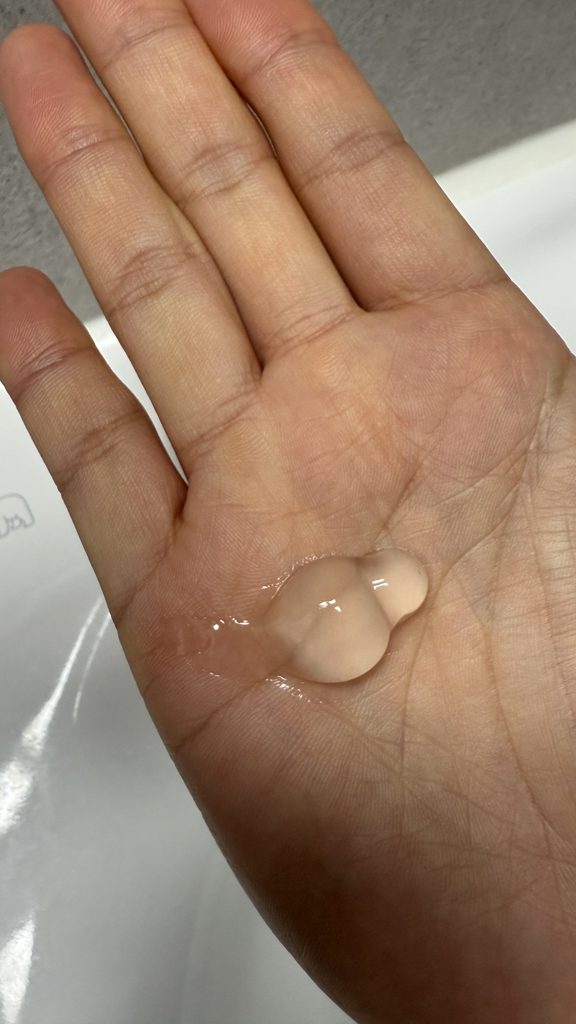 水凝洁面乳的真实用户使用照片