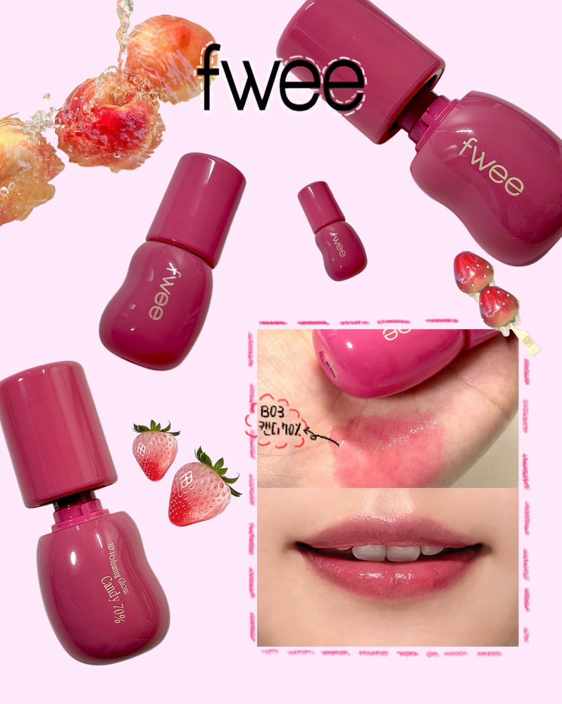 퓌 (fwee) 3D 볼류밍 글로스 [B03 캔디70%] review image