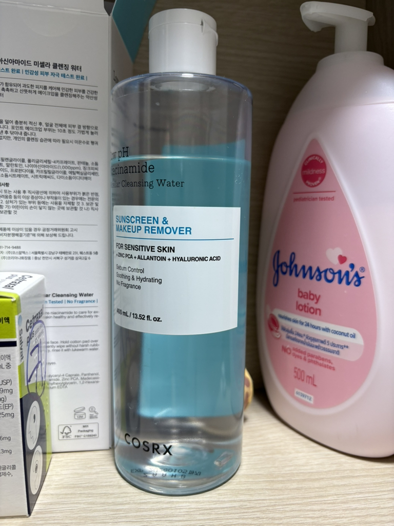 코스알엑스 (COSRX) 약산성 나이아신아마이드 미셀라 클렌징 워터 review image