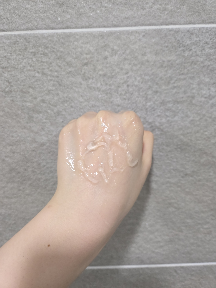 水凝洁面乳的真实用户使用照片