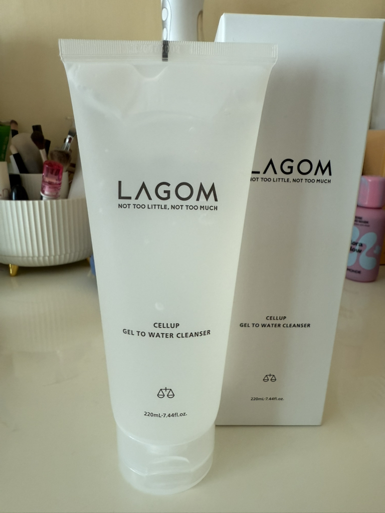 水凝洁面乳的真实用户使用照片