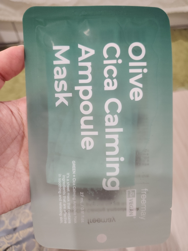freemay Olive Cicca 魅力安瓶面膜 common.review image