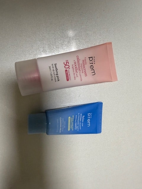 舒缓粉红色遮瑕防晒霜 [SPF50+/PA++++]的真实用户使用照片