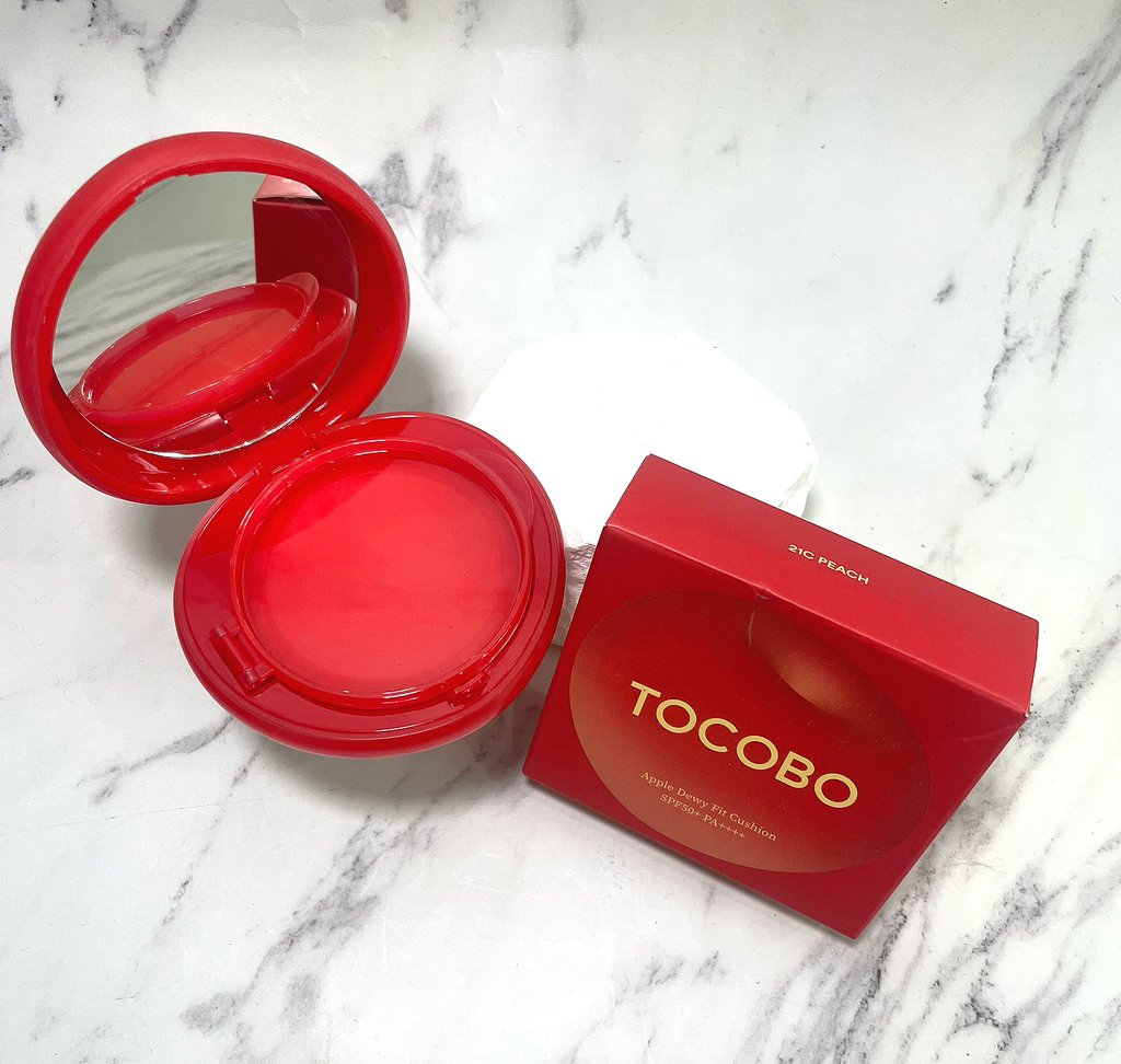 토코보 (TOCOBO) 애플 듀이 핏 쿠션 [SPF50+/PA++++] [21C 피치] review image
