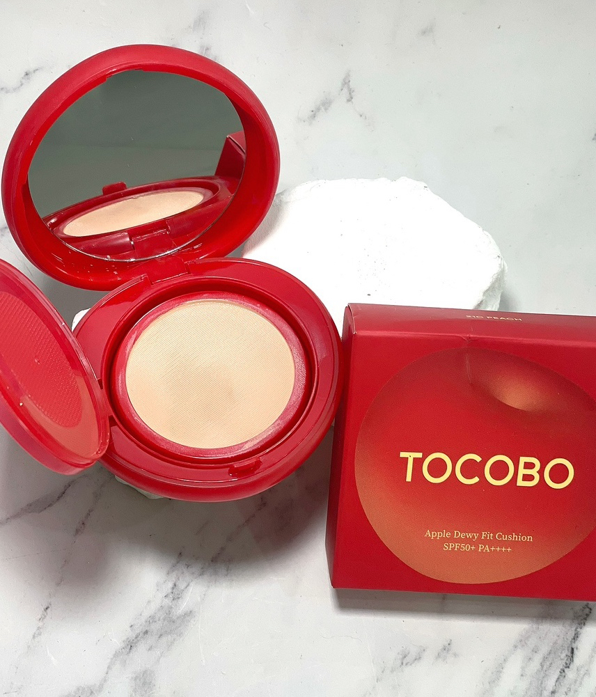 토코보 (TOCOBO) 애플 듀이 핏 쿠션 [SPF50+/PA++++] [21C 피치] review image