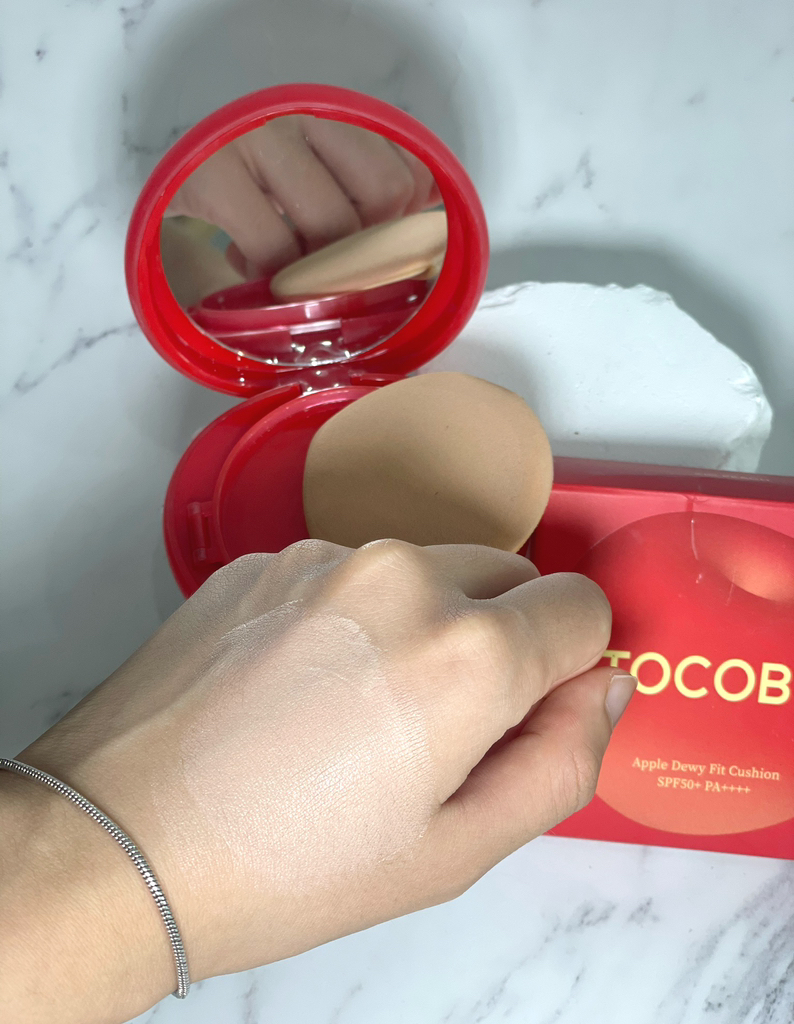토코보 (TOCOBO) 애플 듀이 핏 쿠션 [SPF50+/PA++++] [21C 피치] review image