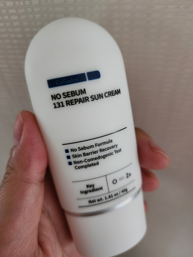 诺斯范 131 修复防晒霜 [SPF36/PA+++]的真实用户使用照片