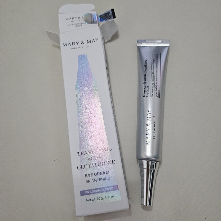MARY&MAY Tranexamic Acid + Glutathione Eye Cream Reviews | Hwahae