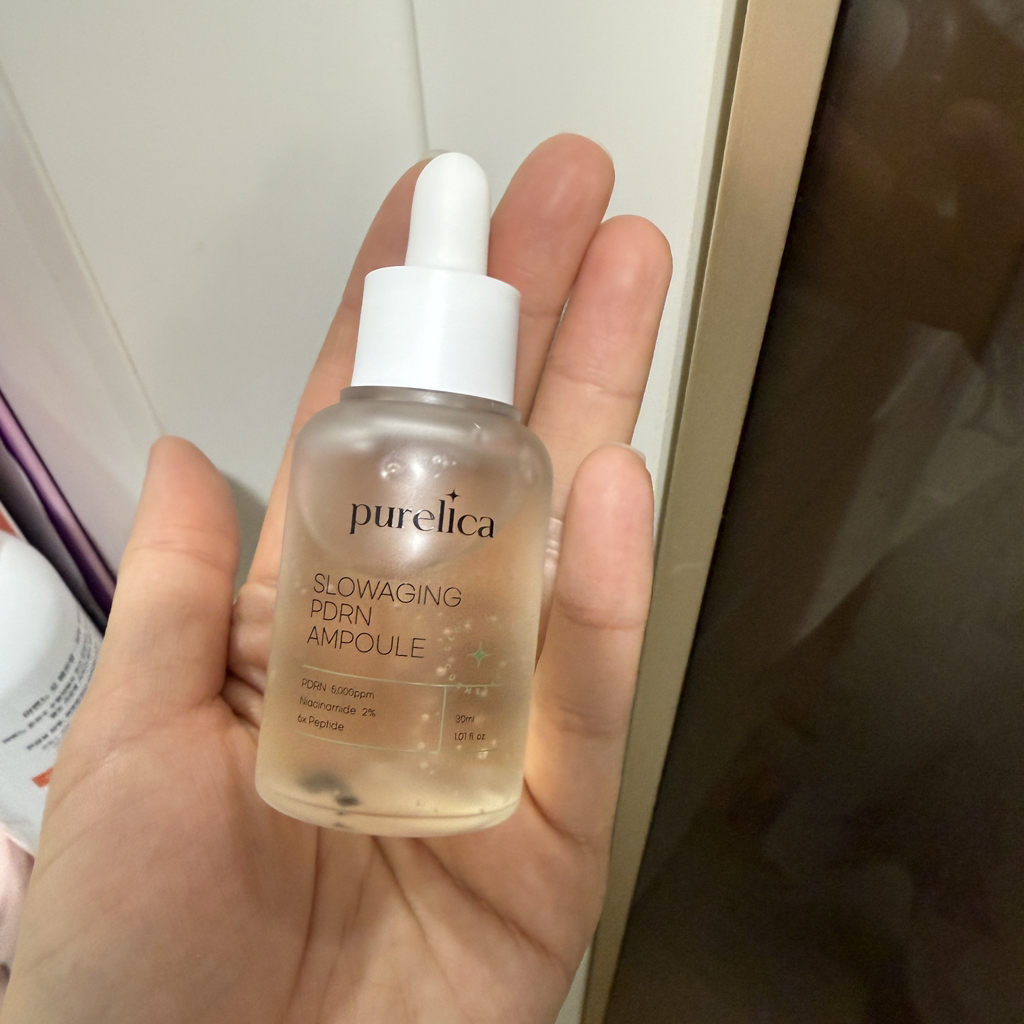 慢老化 PDRN 安瓿瓶的真实用户使用照片