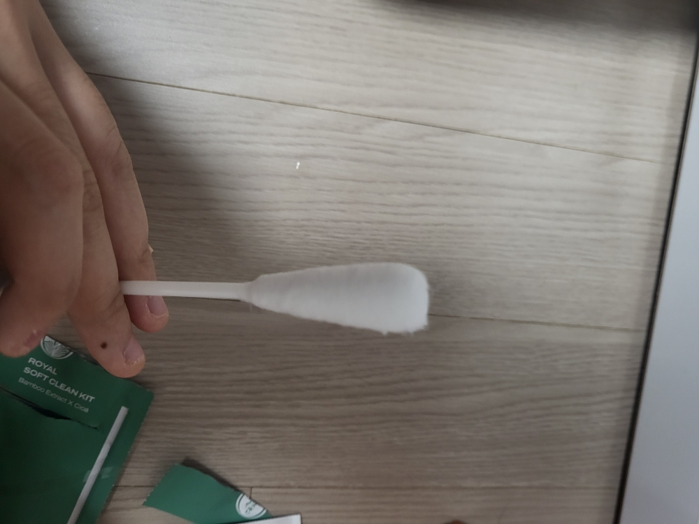 皇家软清洁套装的真实用户使用照片
