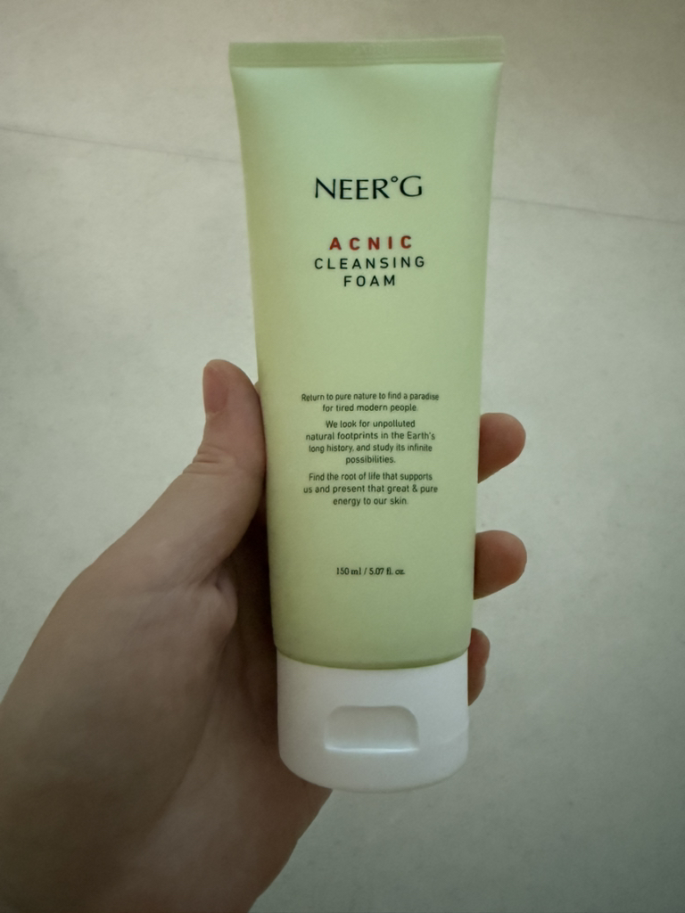 니얼지 (NEER'G) 아크닉 클렌징 폼 review image