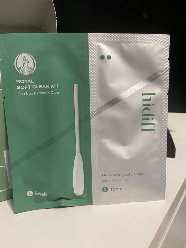 皇家软清洁套装的真实用户使用照片