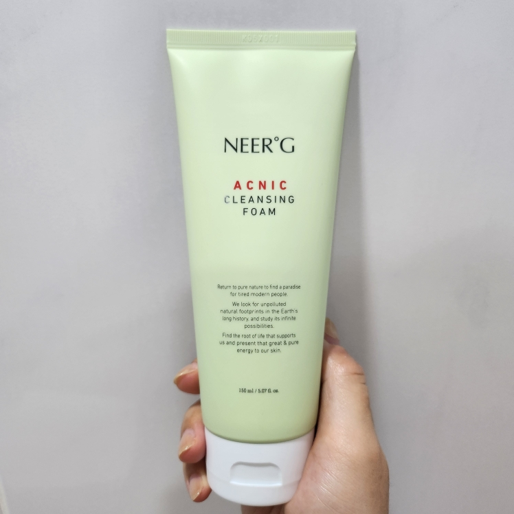 니얼지 (NEER'G) 아크닉 클렌징 폼 review image