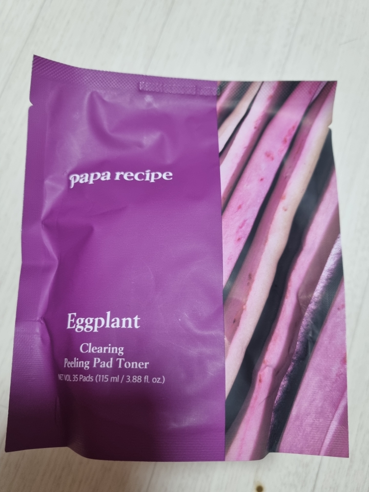 파파레서피 (Paparecipe) 가지 클리어링 필링 패드 토너 review image