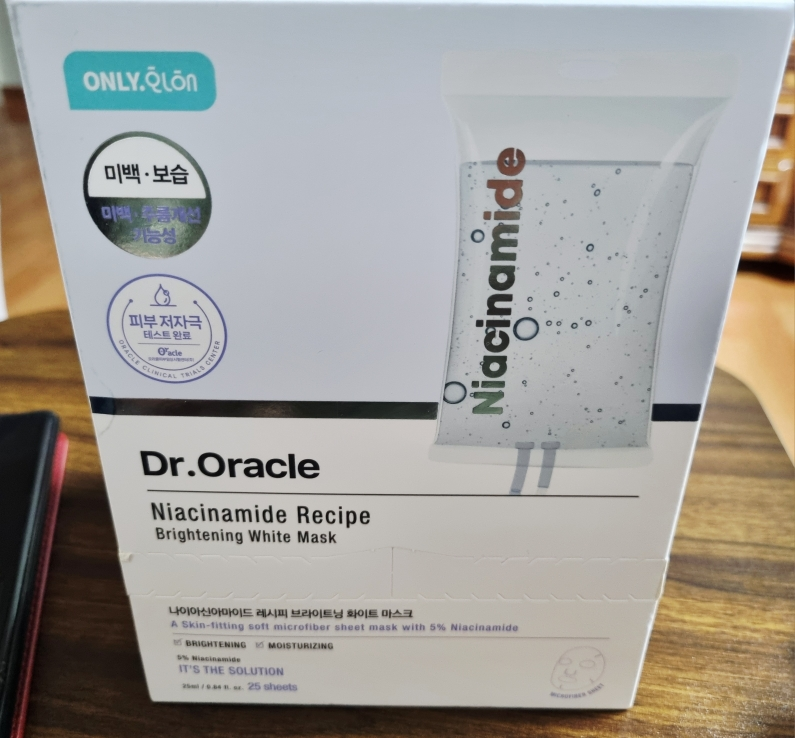 닥터오라클 (Dr.Oracle) 나이아신아마이드 미백 레시피 마스크팩 review image