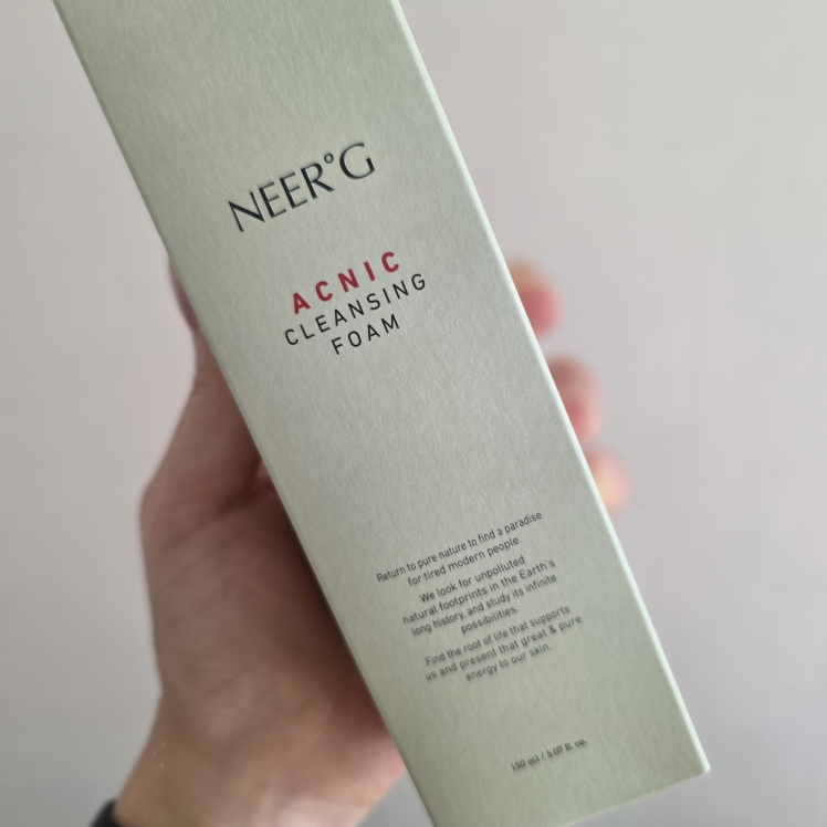 니얼지 (NEER'G) 아크닉 클렌징 폼 review image