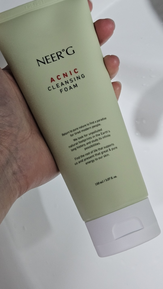니얼지 (NEER'G) 아크닉 클렌징 폼 review image