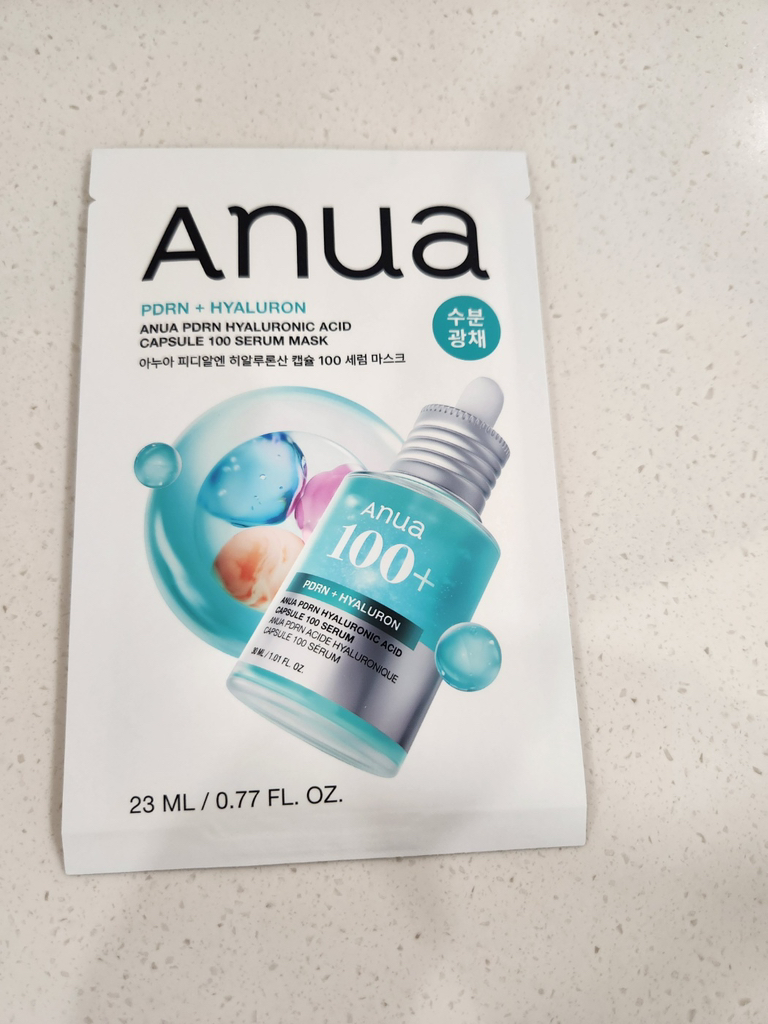 아누아 (Anua) PDRN 히알루론산 캡슐 100 세럼 마스크 review image