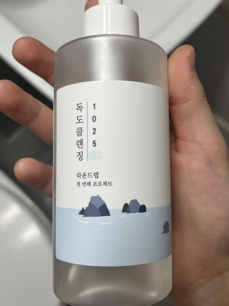 1025 Dokdo 洁面油的真实用户使用照片