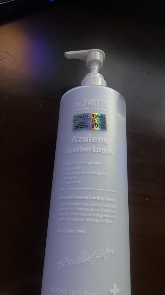닥터상떼 (Dr.SANTE) 아줄렌 수더 로션 review image