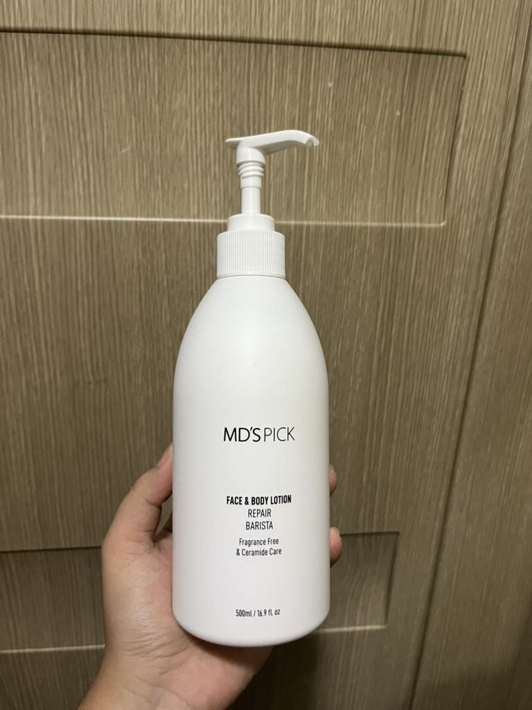 엠디스픽 (MD'SPICK) 무향 바리스타 리페어 페이스 앤 바디로션 review image