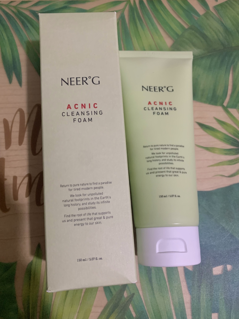 니얼지 (NEER'G) 아크닉 클렌징 폼 review image