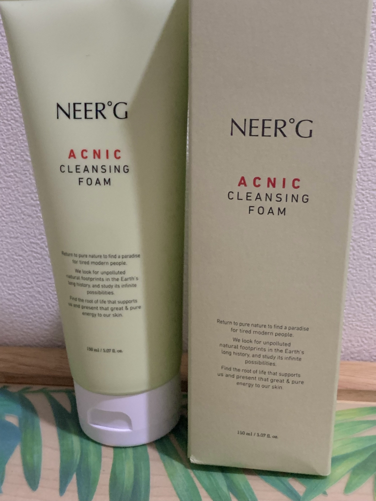 니얼지 (NEER'G) 아크닉 클렌징 폼 review image