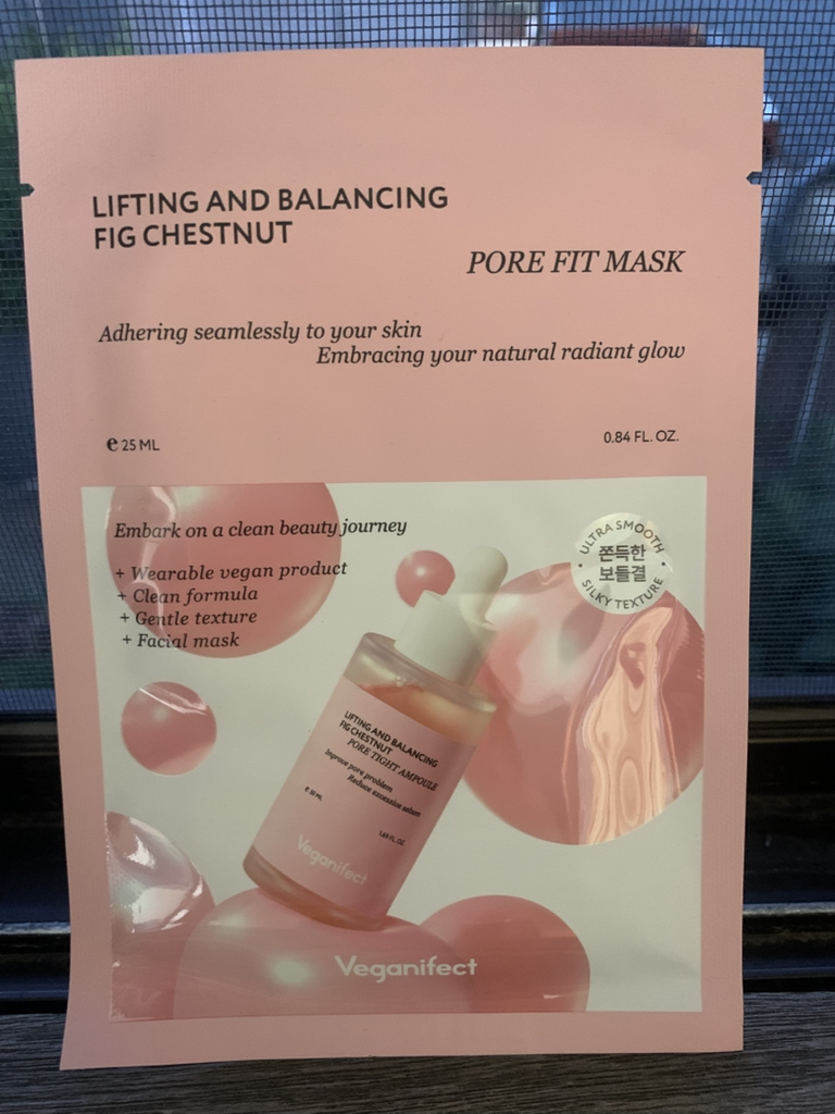 비건이펙트 (VEGANIFECT) 리프팅 앤 밸런싱 무화밤 포어 핏 마스크 review image