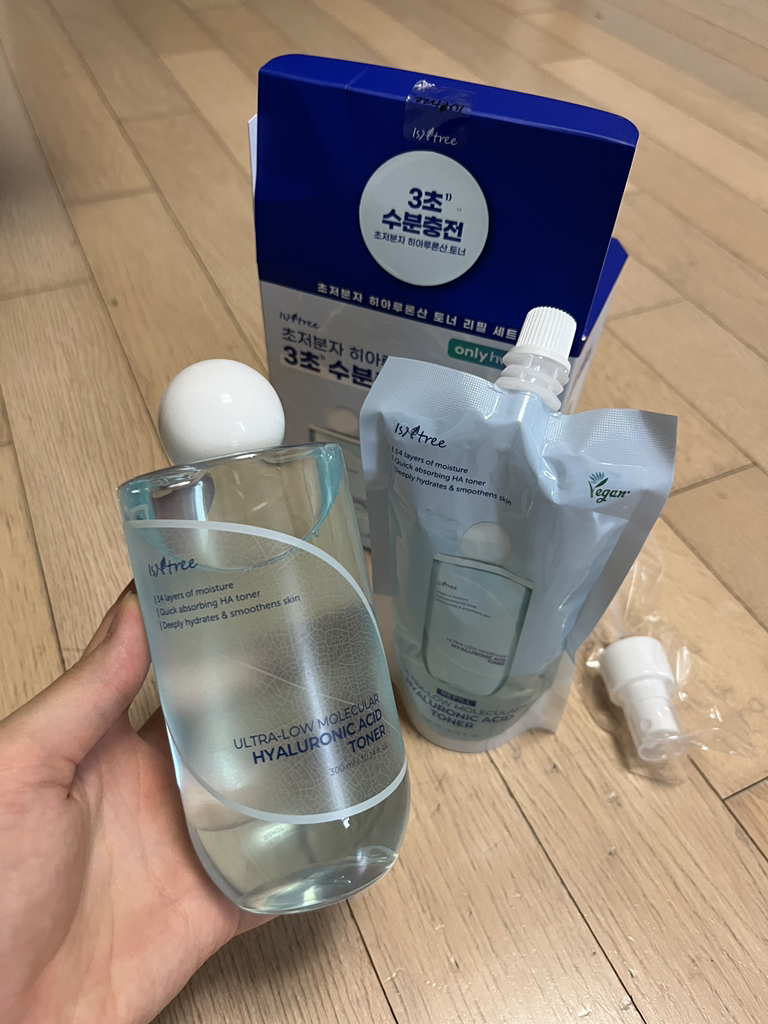이즈앤트리 (IsNtree) 초저분자 히아루론산 토너 review image