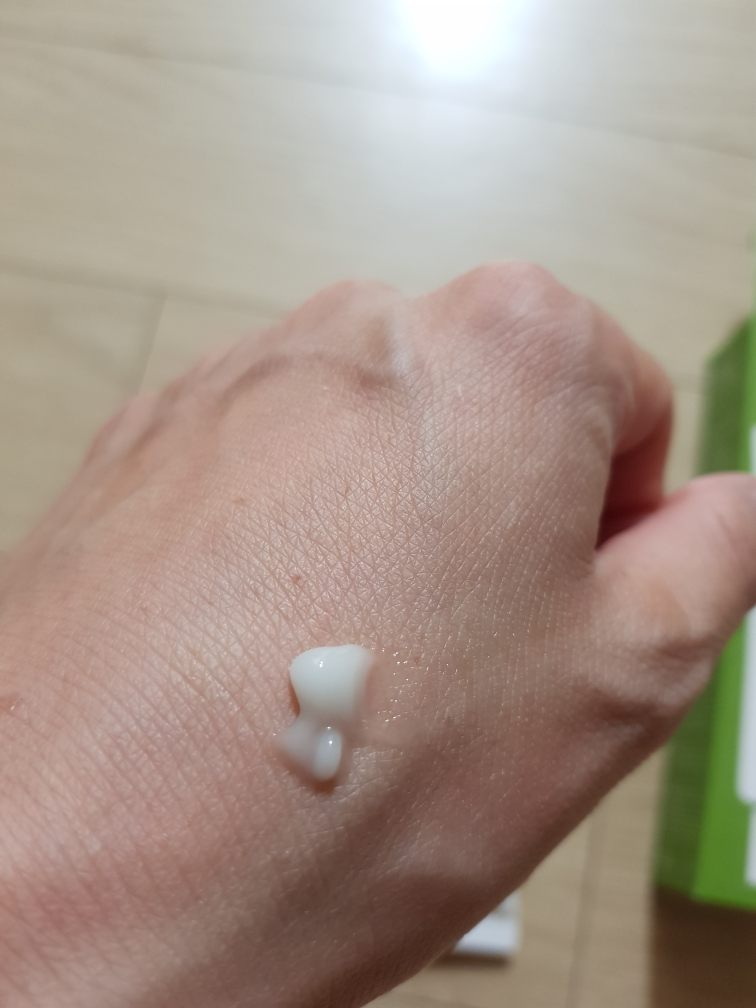 绿豆毛孔紧致舒缓霜的真实用户使用照片