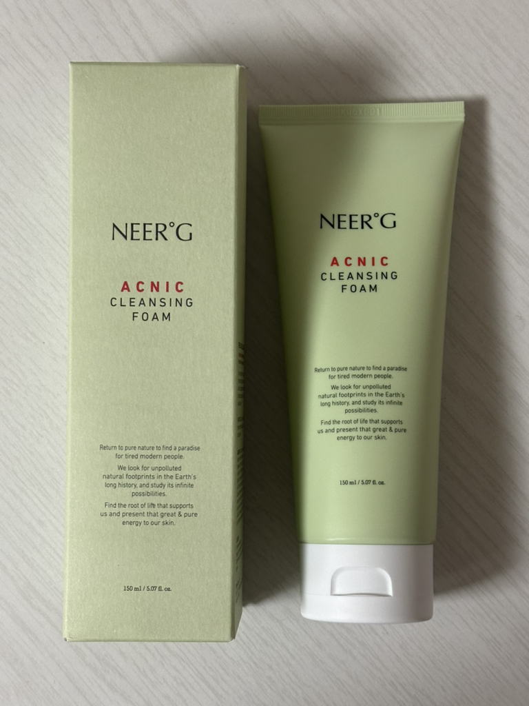 니얼지 (NEER'G) 아크닉 클렌징 폼 review image