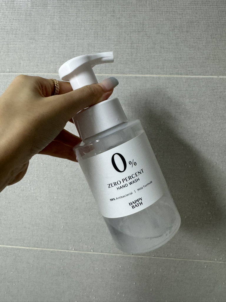 零致敏性泡沫洗手液的真实用户使用照片