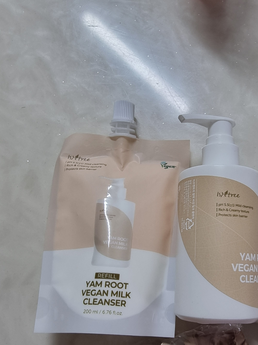 参麻素食奶清洁剂的真实用户使用照片