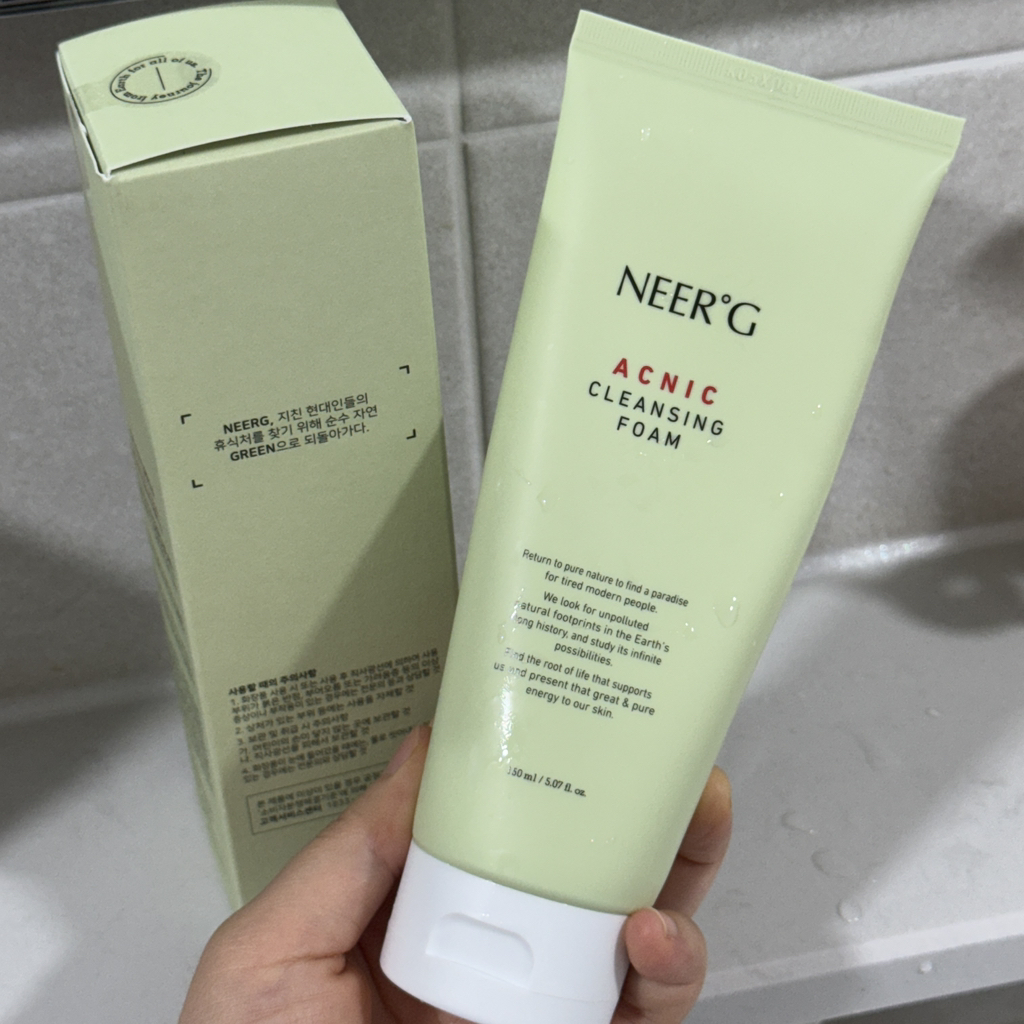 니얼지 (NEER'G) 아크닉 클렌징 폼 review image