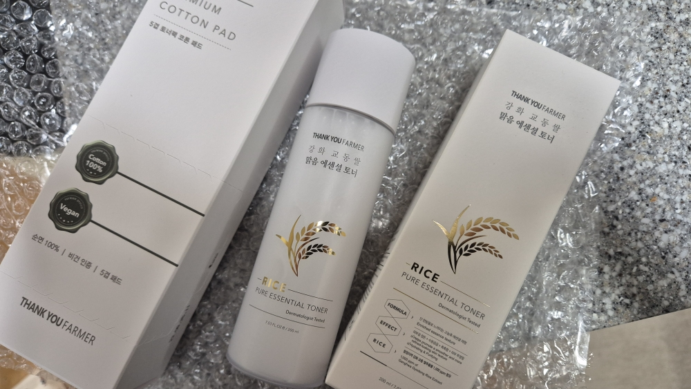 땡큐파머 (THANKYOUFARMER) 강화 교동쌀 맑음 에센셜 토너 review image