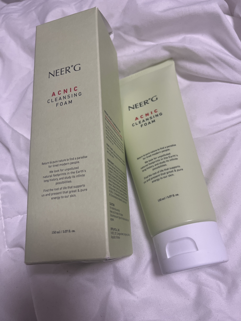 니얼지 (NEER'G) 아크닉 클렌징 폼 review image