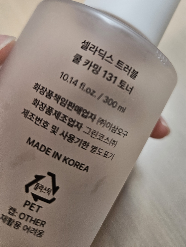 셀라딕스 (Celladix) 트러블 쿨 카밍 131 토너 review image