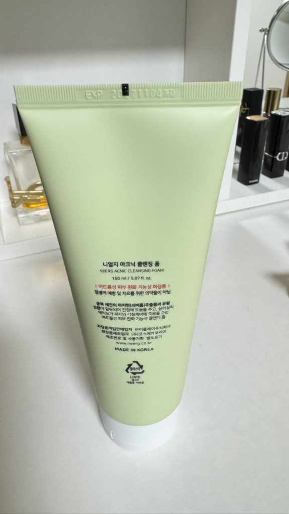 니얼지 (NEER'G) 아크닉 클렌징 폼 review image