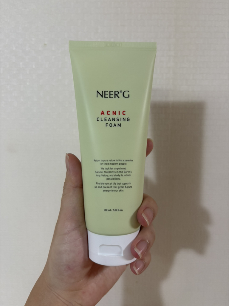 니얼지 (NEER'G) 아크닉 클렌징 폼 review image