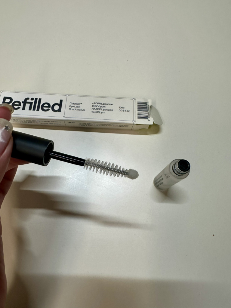 细胞因子睫毛双安瓿瓶的真实用户使用照片