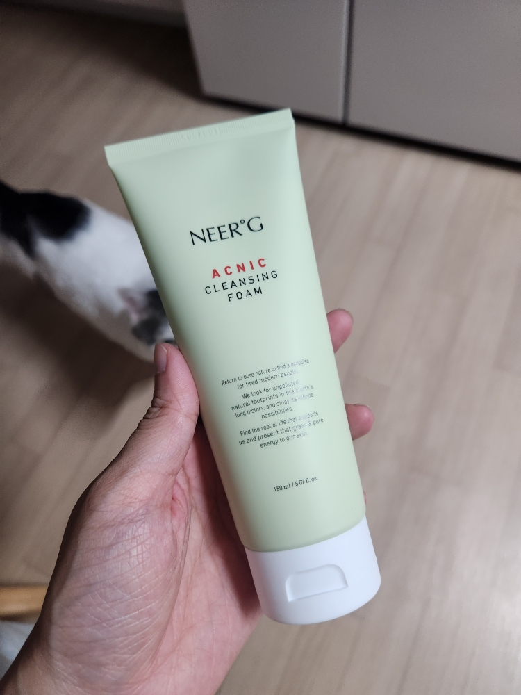 北极洁面泡沫的真实用户使用照片