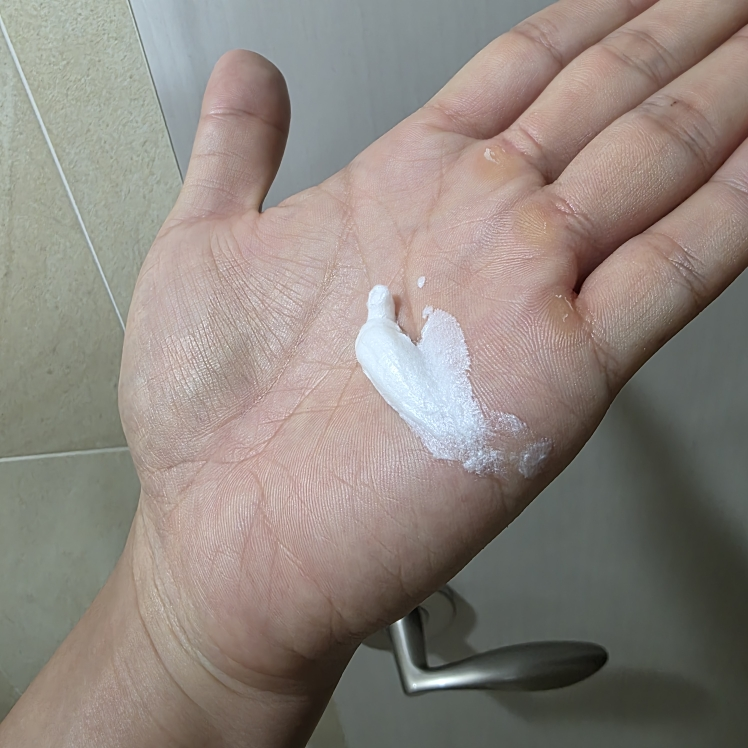 北极洁面泡沫的真实用户使用照片