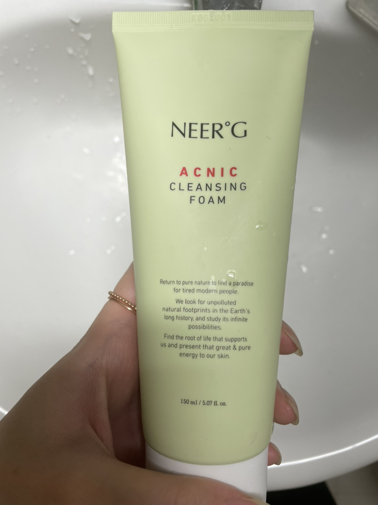 北极洁面泡沫的真实用户使用照片